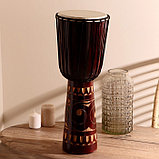Музыкальный инструмент "Барабан Джембе" 60х25х25 см, фото 2