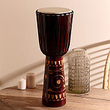 Музыкальный инструмент "Барабан Джембе" 60х25х25 см, фото 3