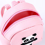 Сумка для куклы «Панда», цвет розовый, фото 6