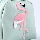 Сумка для куклы «Фламинго», цвет зелёный, фото 3