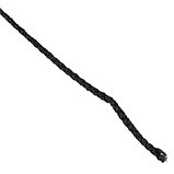 Шнур для вязания "Классик" без сердечника 100% полиэфир ширина 4мм 100м (черный), фото 2