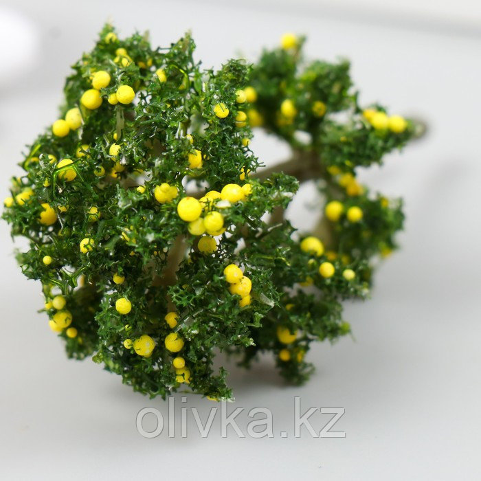 Искусственное растение для творчества пластик "Лимонное дерево" 7 см - фото 3 - id-p113955922