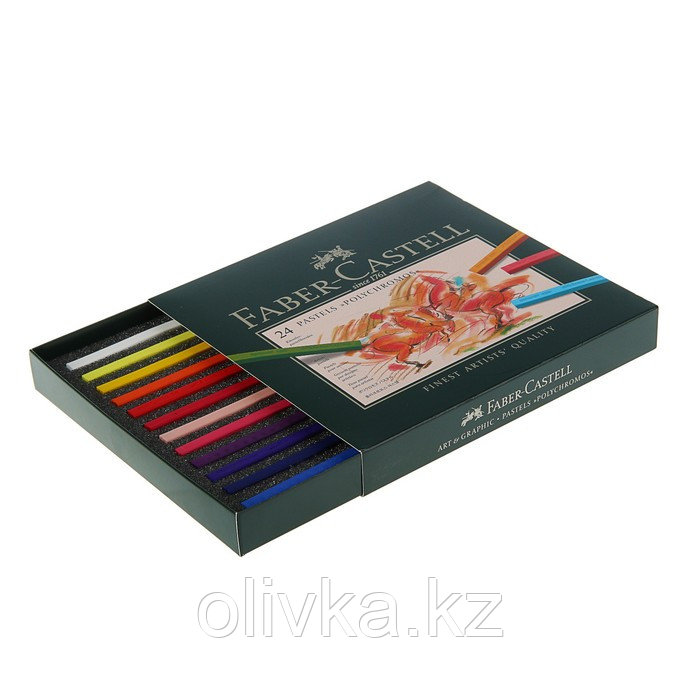 Пастель сухая художественная Faber-Castell Polychromos® 24 цветов - фото 2 - id-p113946245