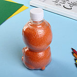 Песок цветной в бутылках "Оранжевый" 500 гр, фото 7