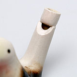 Свистулька керамическая «Тукан» 2,5 × 9,5 × 5 см, фото 4
