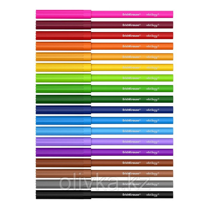 Фломастеры 18 цветов ErichKrause ArtBerry, 1-2 мм, микс - фото 2 - id-p113945691