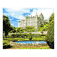 Картина по номерам холст на подрамнике 40 × 50 см «Замок Данробин»