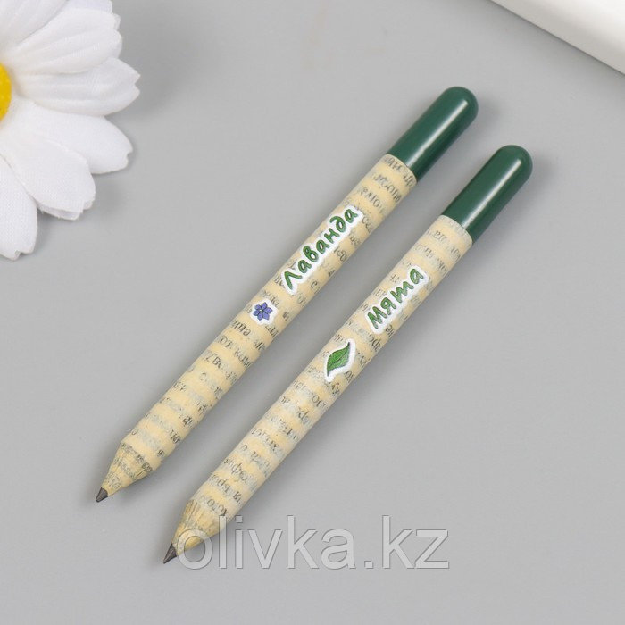 Растущие подарочные карандаши mini "Мята и Лавада" набор 2 шт - фото 4 - id-p113959640