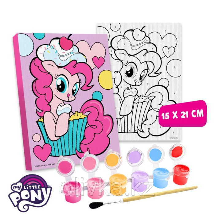 Картина по номерам, 21 х 15 см «Пинки Пай», My Little Pony - фото 1 - id-p113949149