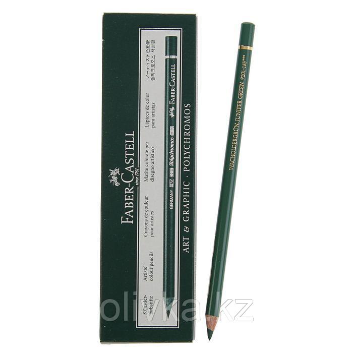 Карандаш художественный цветной Faber-Castell Polychromos®, 165 можжевеловая зелень - фото 1 - id-p113946278
