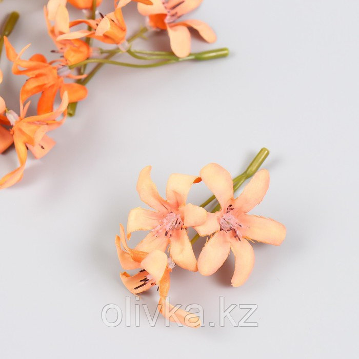 Цветы для декорирования "Лилейник" персиковый 8,5 см - фото 1 - id-p113953506