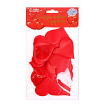Сердечки декоративные, набор 25 шт., 5 см, цвет красный, фото 2