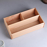 Ящик деревянный 20.5×34.5×10 см подарочный комодик, фото 3