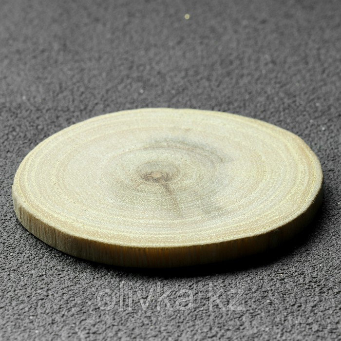 Спил дерева "Акации", круглый, d=4-7 см, h=5 мм - фото 1 - id-p113947250