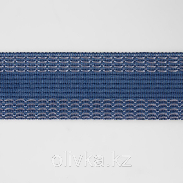 Лента для подгибания швов, термоклеевая, 25 мм, 100 см, цвет синий - фото 3 - id-p113958838