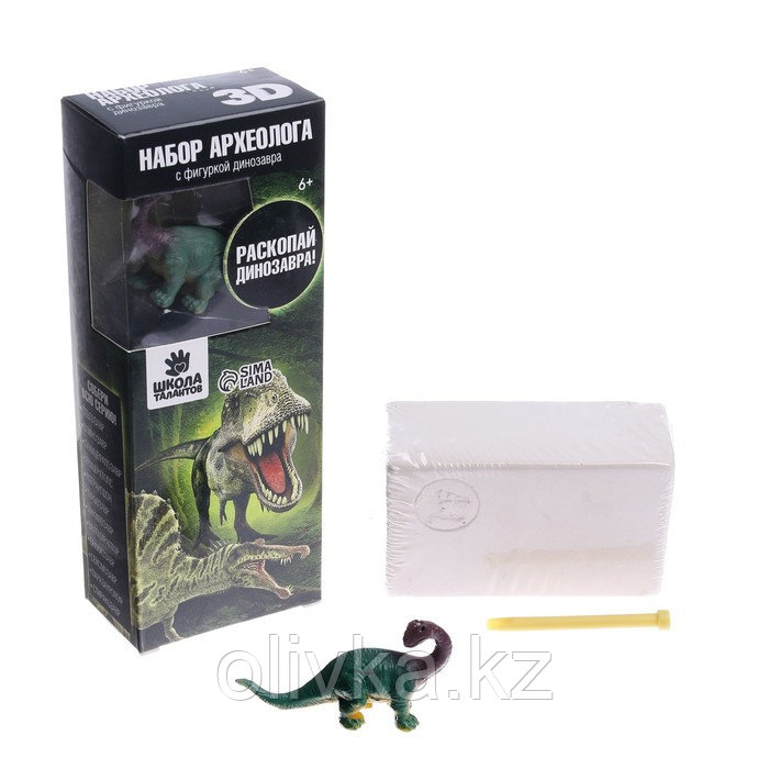 Набор археолога серия с фигуркой-игрушкой динозавра «Сейсмозавр» - фото 2 - id-p113946844