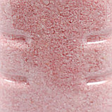 Песок цветной в бутылках "Нежно-розовый" 500гр, фото 3