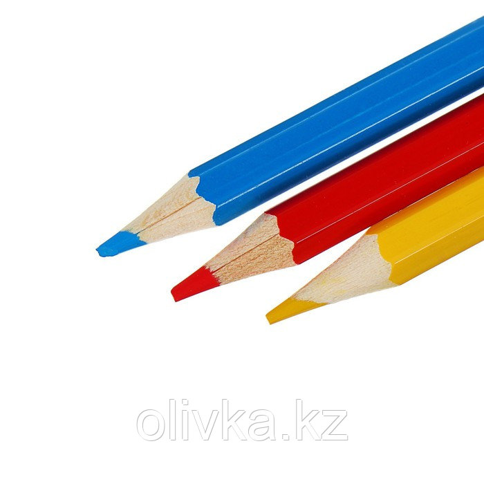 Цветные карандаши 12 цветов "Классика", шестигранные - фото 3 - id-p113947852