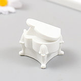 Фигурка для флорариума полистоун "Белый рояль" 5х4,5 см, фото 3