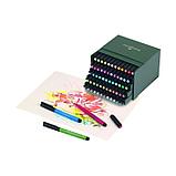 Ручка кисть капиллярная набор Faber-Castell PITT Artist Pen Brush 60 цветов, фото 2