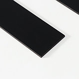 Панно буква "E" 16,5х20 см, чёрная, фото 2