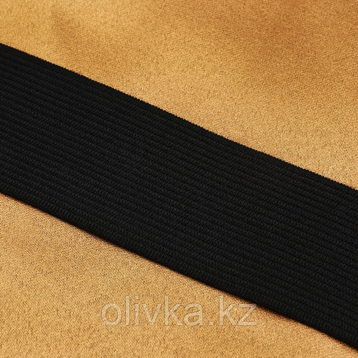 Резинка бельевая, 35 мм, 25 м, цвет чёрный - фото 2 - id-p113954360