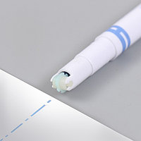 Ручка-печать роликовая для творчества "Штрихпунктирная линия" 13 см