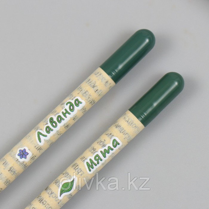 Растущие подарочные карандаши mini "Мята и Лавада" набор 2 шт - фото 5 - id-p113959932