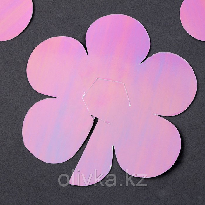 Набор для украшения торта «Цветы», цвет розовый перламутр - фото 4 - id-p113959018