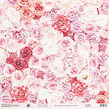 Бумага для скрапбукинга «Одеяло из роз», 30,5 х 30,5 см, 190 г/м², фото 4