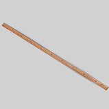 Метр деревянный, 100 см (см/дюймы), фото 3