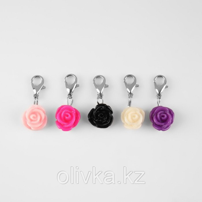 Маркеры для петель «Розы», d = 10 мм, 5 шт, цвет разноцветный - фото 3 - id-p113954428