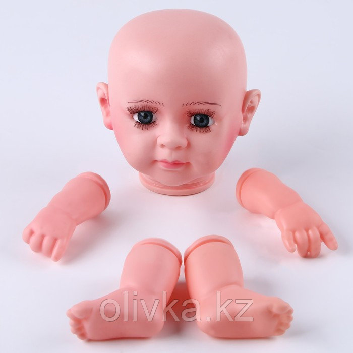 Набор для изготовления куклы: голова, 2 руки, 2 ноги, на куклы 60 см - фото 1 - id-p113959044