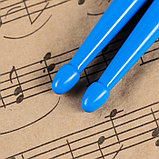 Барабанные палочки Music Life, 5A, нейлон, синие, фото 3