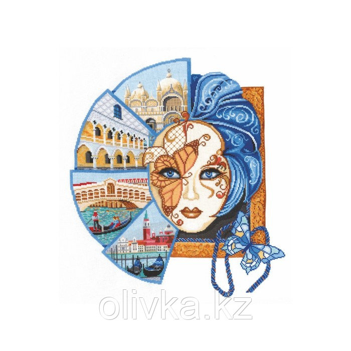 Набор для вышивания «Венецианская маска» - фото 1 - id-p113947104