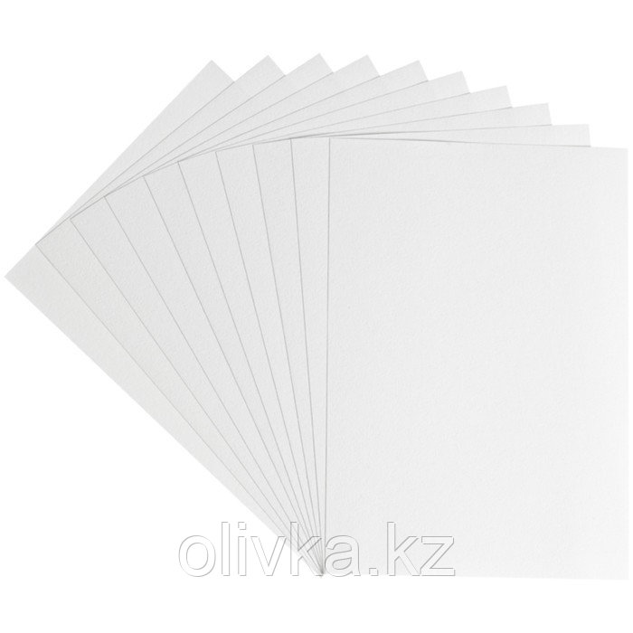 Бумага для акварели в папке А4, 10 листов, Гамма "Студия", 200 г/м2, среднее зерно - фото 4 - id-p113952924