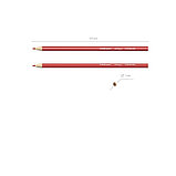 Карандаши 24 цвета ErichKrause ArtBerry премиум, дерево, шестигранные, яркий и мягкий грифель 3.0 мм,, фото 3
