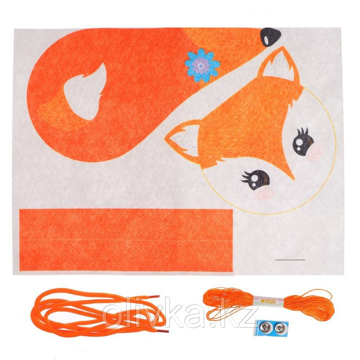 Набор для создания сумки из фетра «Милая лисичка» - фото 3 - id-p113947485