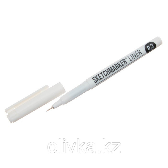 Ручка капиллярная для графических работ Sketchmarker, 0.3 мм, черный - фото 3 - id-p113956347