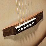 Акустическая гитара "Амистар н-311"  6 струнная ,  менз.650мм , художественная тони, темная, фото 2