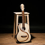 Акустическая гитара "Амистар н-311"  6 струнная ,  менз.650мм , художественная тони, темная, фото 5