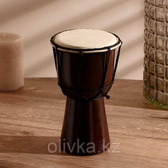 Музыкальный инструмент барабан джембе "Классика" 20х12х12 см
