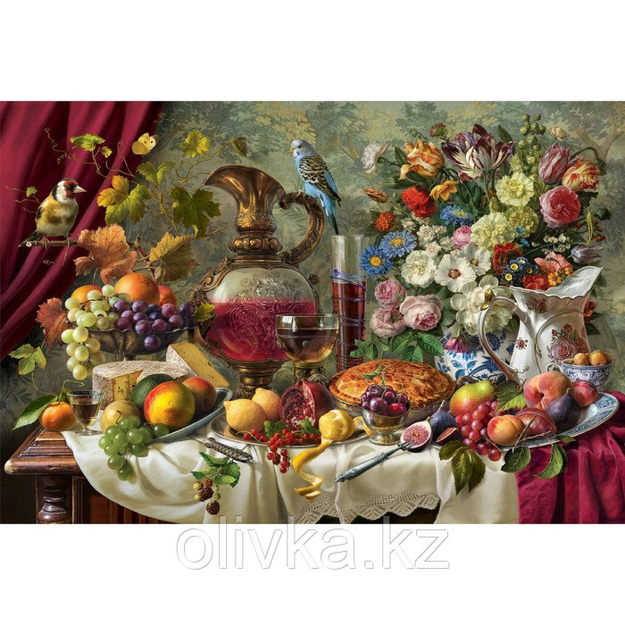 Холст с красками 30 × 40 см, «Голландский натюрморт» 20 цветов - фото 1 - id-p113954527