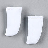 Носки для куклы, цвет белый, фото 5