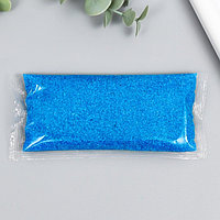 Песок цветной в пакете "Синий" 100±10 гр