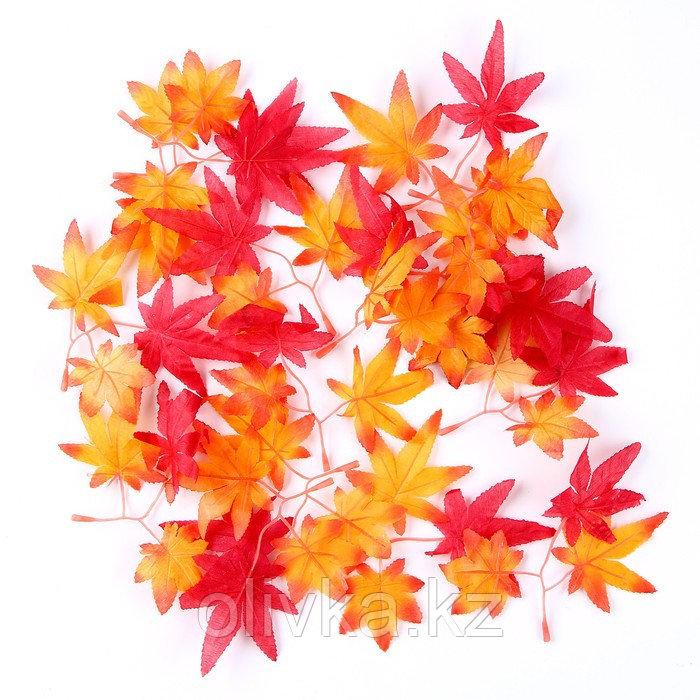 Декор «Осенняя веточка с листьями» набор 15 шт., размер 1 шт. 13,5 × 13 × 0,2 см - фото 3 - id-p113958212