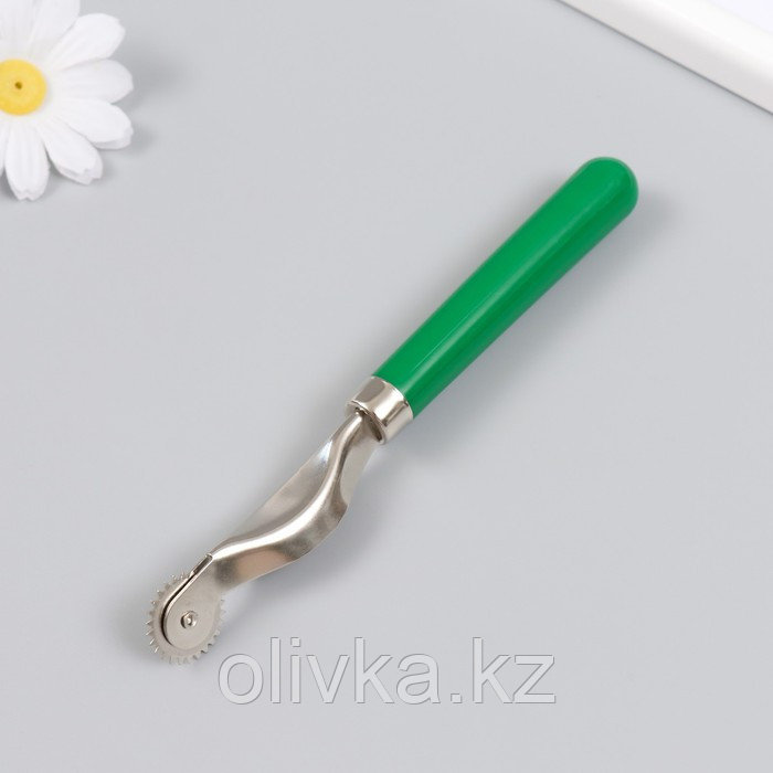 Шовный маркер пластик, металл, зелёная ручка 15,5 см - фото 1 - id-p113958217