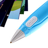 3D ручка, набор PCL пластика светящегося в темноте, мод. PN015, цвет голубой, фото 3