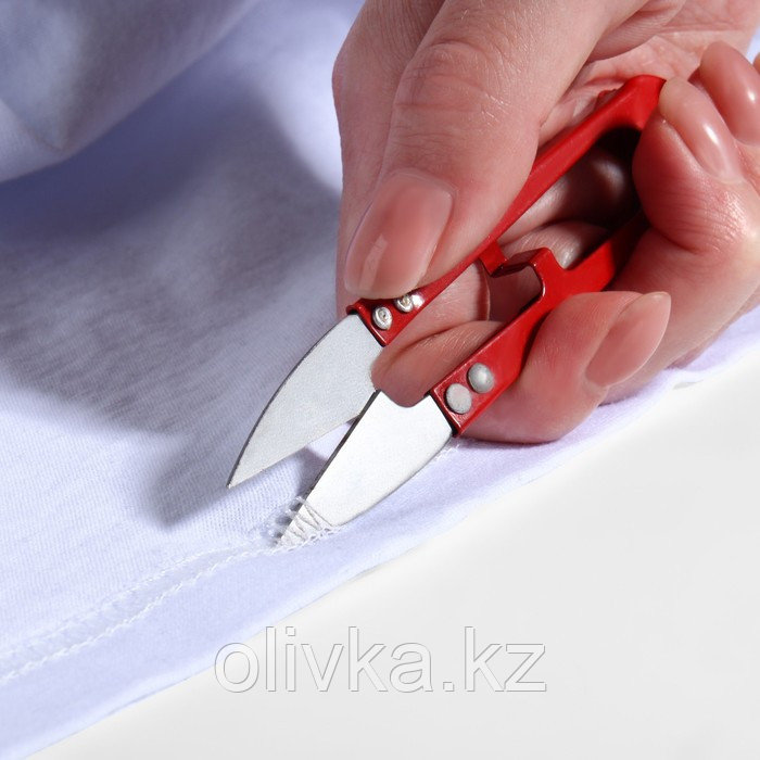 Ножницы для распарывания швов, обрезки ниток, 10 см, цвет МИКС - фото 4 - id-p113950188