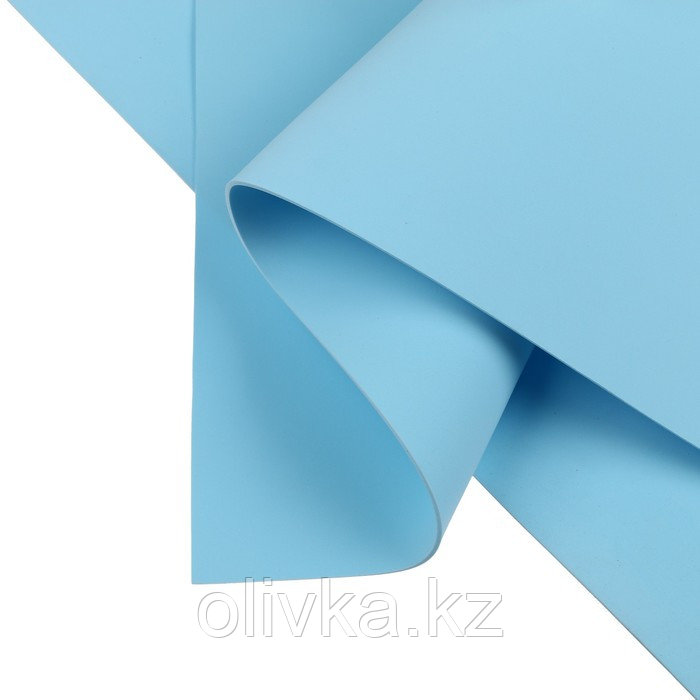 Фоамиран иранский 2 мм (голубой) 60х70 см - фото 1 - id-p113947522
